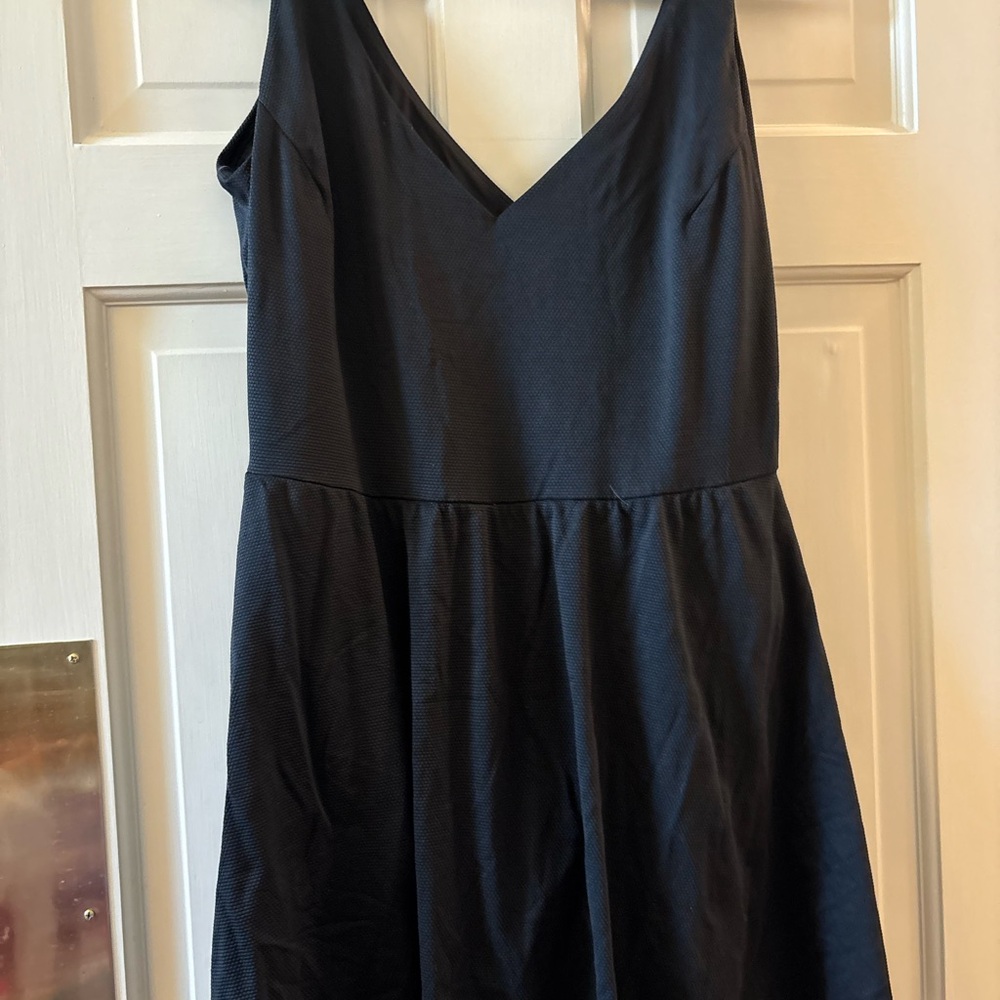 SPANX Black V-Neck One-Piece Swimsuit